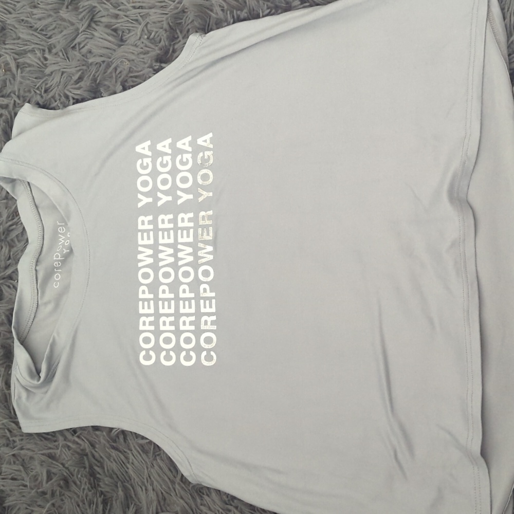 Very soft Corepower Yoga sz medium crop tank